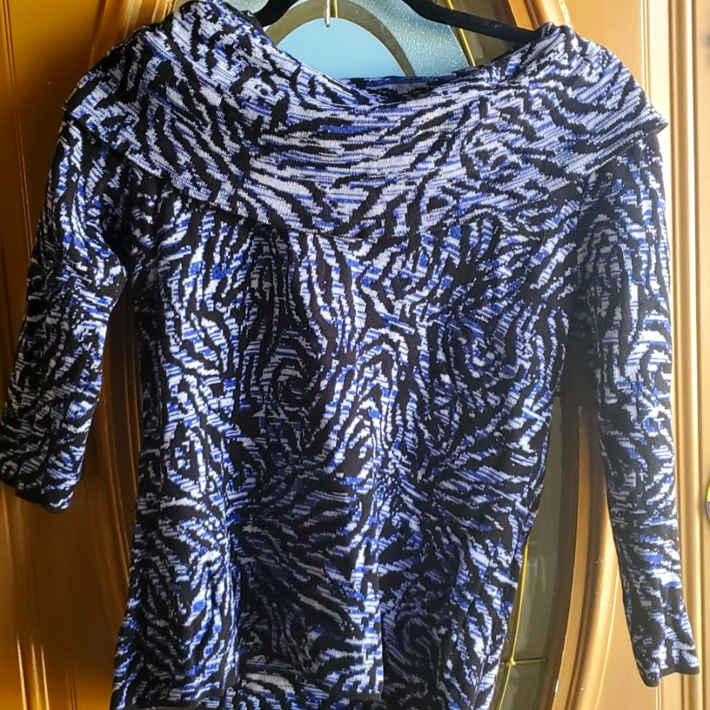 cowl neck sweater